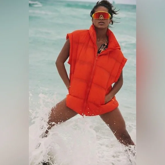 NWT Free People In a Bubble Puffer Vest, Various Sizes - Picture 1 of 9